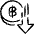 Currency Bath Decrease icon - Free transparent PNG, SVG. No sign up needed.