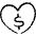 Donation Charity Donate Heart 2 icon - Free transparent PNG, SVG. No sign up needed.