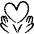 Donation Charity Heart Care icon - Free transparent PNG, SVG. No sign up needed.