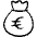 Money Bag Euro icon - Free transparent PNG, SVG. No sign up needed.