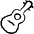 Instrument Guitar Icon from Freehand Set | Free Download as SVG Vector and Transparent PNG | Streamline icons