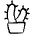 Plant Pot Cactus 1 icon - Free transparent PNG, SVG. No sign up needed.