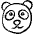 Bear Panda Head icon - Free transparent PNG, SVG. No sign up needed.
