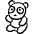 Bear Panda Sit icon - Free transparent PNG, SVG. No sign up needed.