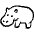 Hippopotamus Body icon - Free transparent PNG, SVG. No sign up needed.