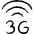 Cellular Network Wifi 3g Icon from Freehand Set