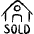 Real Estate Sign House Sold Icon from Freehand Set | Free Download as SVG Vector and Transparent PNG | Streamline icons