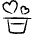 Love Heart Magic Hat Icon from Freehand Set