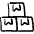 Shipment Package Stack Icon from Freehand Set
