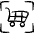 Shopping Cart Trolley Online Focus Icon from Freehand Set