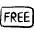 Tag Free Rectangle icon - Free transparent PNG, SVG. No sign up needed.