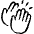 Clap Hand 1 icon - Free transparent PNG, SVG. No sign up needed.