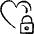 Love It Lock Icon from Freehand Set | Free Download as SVG Vector and Transparent PNG | Streamline icons