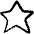 Rating Star Small Icon from Freehand Set