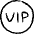 Vip Circle icon - Free transparent PNG, SVG. No sign up needed.