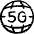 Network Globe 5g icon - Free transparent PNG, SVG. No sign up needed.