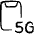 Smartphone 5g 2 icon - Free transparent PNG, SVG. No sign up needed.