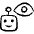 Ai Robot Watching Eye icon - Free transparent PNG, SVG. No sign up needed.
