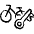 Bicycle Lock Key Icon from Freehand Set