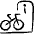 Bicycle Rental Bicycle Information Icon from Freehand Set