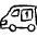 Car Wagon Icon from Freehand Set