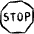 Road Sign Stop Icon from Freehand Set