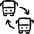 Transportation Bus Transfer icon - Free transparent PNG, SVG. No sign up needed.