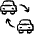 Transportation Car Transfer Icon from Freehand Set