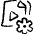 Video File Settings Icon from Freehand Set