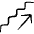 Stairs Ascend icon - Free transparent PNG, SVG. No sign up needed.