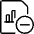 Data File Bars Subtract Icon from Ultimate Light Set
