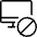 Monitor Disable Icon from Ultimate Light Set