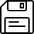 Floppy Disk Icon from Ultimate Light Set