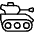 Modern Weapon Tank Icon from Ultimate Light Set | Free Download as SVG Vector and Transparent PNG | Streamline icons