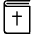 Religion Bible 1 Icon from Ultimate Light Set | Free Download as SVG Vector and Transparent PNG | Streamline icons