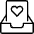 Drawer Heart Icon from Ultimate Light Set