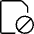 Common File Disable Icon from Ultimate Light Set