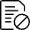 Common File Text Disable Icon from Ultimate Light Set