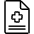 Medical File Icon from Ultimate Light Set | Free Download as SVG Vector and Transparent PNG | Streamline icons