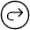 Navigation Right Circle Turn Icon from Ultimate Light Set