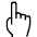 Cursor Hand Icon from Ultimate Light Set