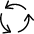 Synchronize Arrows Three Icon from Ultimate Light Set