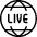 Network Live Icon from Ultimate Light Set