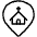 Style Three Pin Church icon - Free transparent PNG, SVG. No sign up needed.