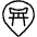 Style Three Pin Shinto Icon from Ultimate Light Set