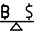 Crypto Currency Bitcoin Dollar Equal Icon from Ultimate Light Set