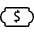 Currency Dollar Bill Icon from Ultimate Light Set