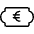 Currency Euro Bill Icon from Ultimate Light Set | Free Download as SVG Vector and Transparent PNG | Streamline icons