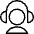 Headphones Person icon - Free transparent PNG, SVG. No sign up needed.