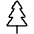 Tree Christmas Icon from Ultimate Light Set | Free Download as SVG Vector and Transparent PNG | Streamline icons